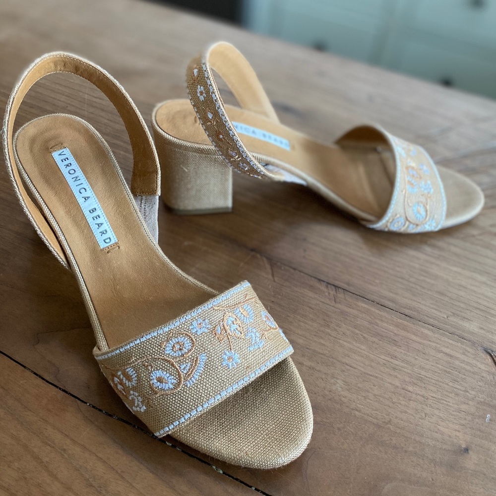 Veronica Beard brea sandals, size 40